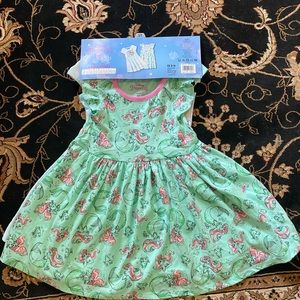 NWT 2 pack Disney Princess Ariel  dress size 3T